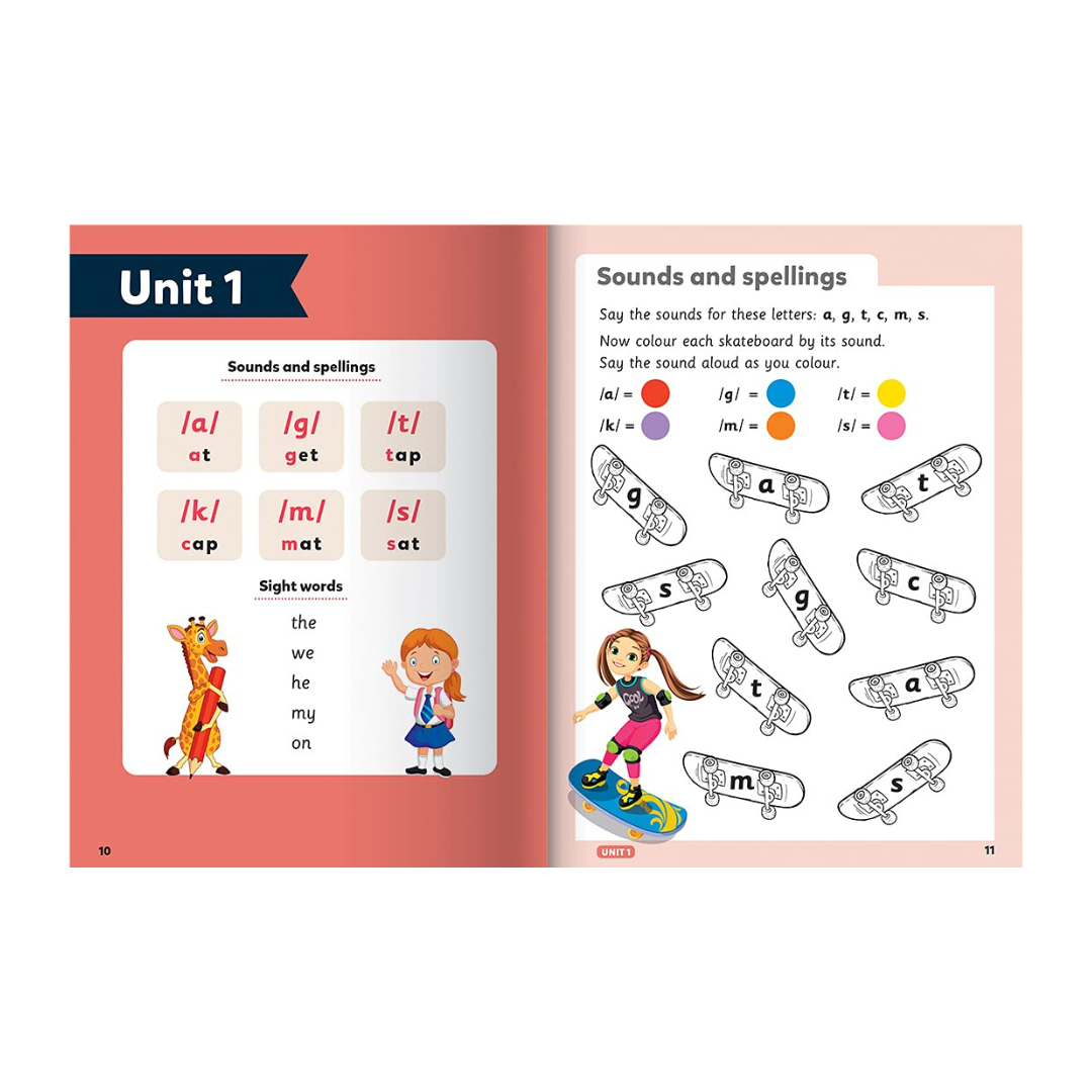 Phonics Activity Book Twin Pack ( Age 4 & 5) - Image 3