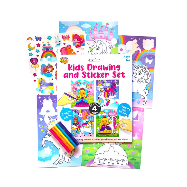 Super Drawing and Sticker Kit