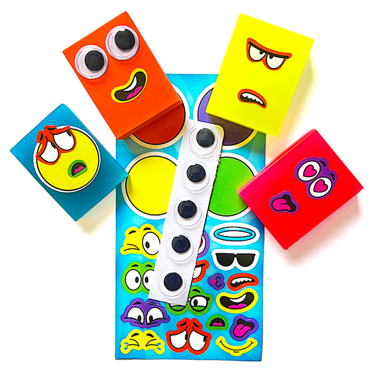 Super Funny Face Eraser Set