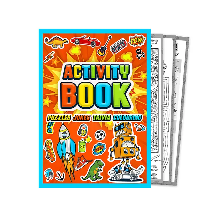 Boys A5 Activity Book